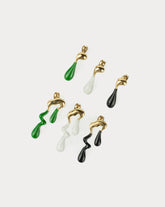 ORECCHINI GOCCIA COLORATA MILANO - KOH Gioielli