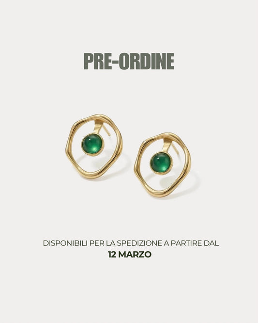 KYOTO - ORECCHINI SINUOSI A CERCHIO