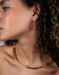 COLLANA GIROCOLLO SEMIRIGIDA DOHA - KOH Gioielli
