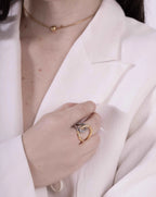 ANELLO BICOLORE MALAGA - KOH Gioielli
