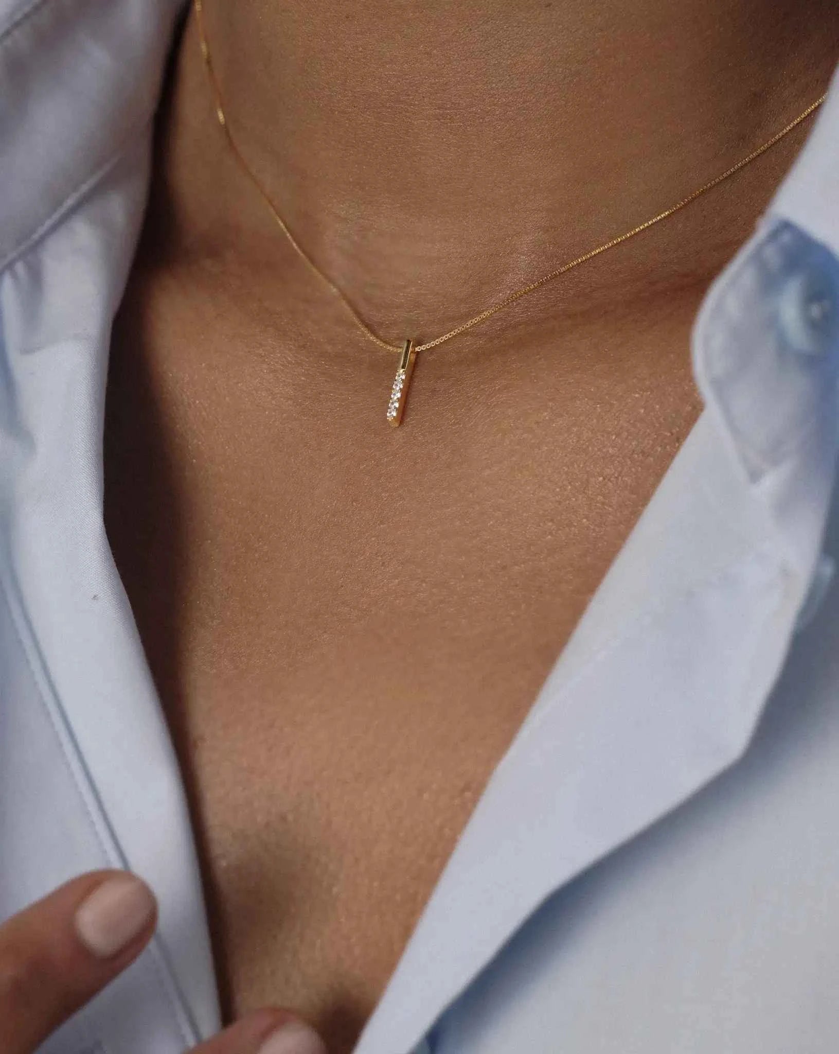Collane con Nome Personalizzabili Placcati in Oro e Argento - Maison Collane con Nome Personalizzabili Placcati in Oro e Argento - Maison