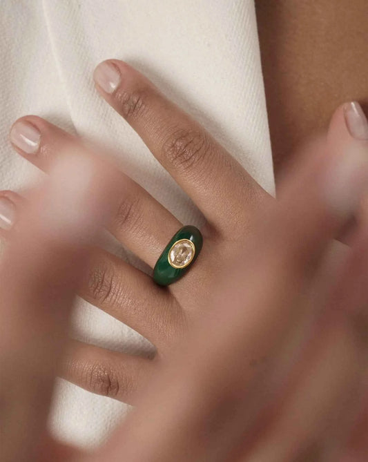 ANELLO CON ZIRCONE TORONTO - KOH Gioielli